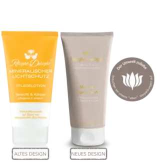 Mineralischer Lichtschutz - Pflegelotion - Creme - 150ml (Vegan)