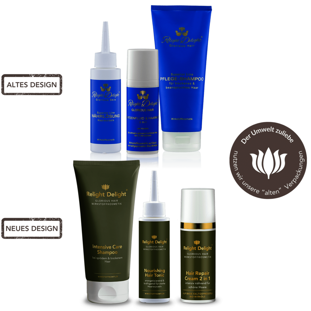 Glorious Hair - Haarset - 3teilig    Regeneration und Balance