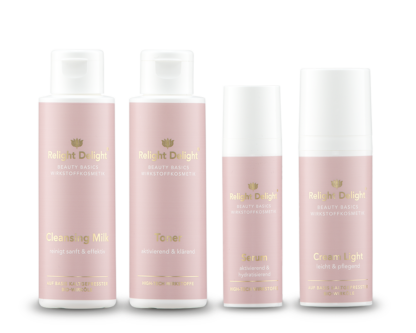 Beauty Basics - Gesicht Set LIGHT - 4teilig (Vegan)